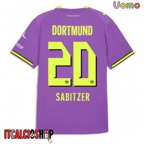 Borussia Dortmund Marcel Sabitzer #20 Terza Maglia 2026-27 Manica Corta